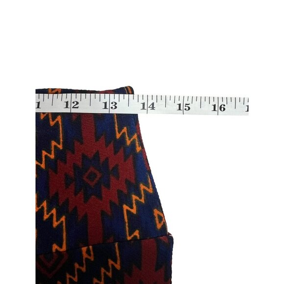 LulaRoe Cassie Women's A Line Navy Blue Skirt - Picture 3 of 7